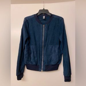 Navy Bomber Jacket